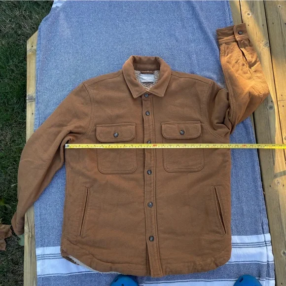 Everlane Shirt Jacket Sherpa Lined - Picture 9 of 11